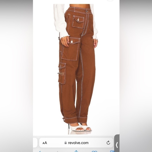 EB Denim Cargo Pants NWT Sold OUT! ❤️❤️ - Picture 3 of 6